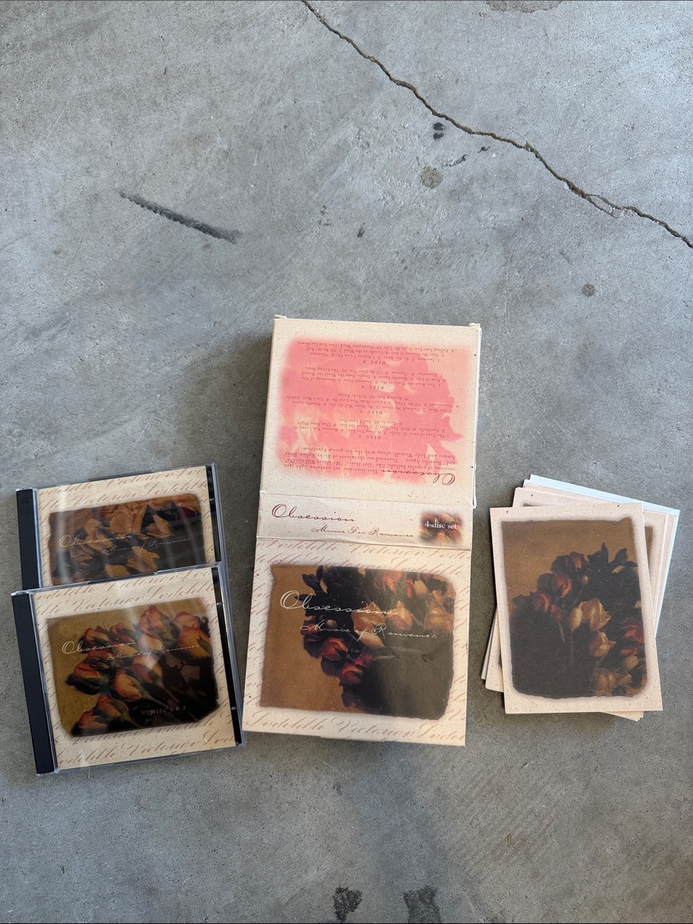 4 cd obsession romance songs